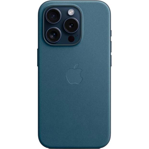 Чохол APPLE для iPhone 15 Pro FineWoven Case with MagSafe Pacific Blue (MT4Q3ZM/A) Сумісність за моделлю Apple iPhone 15 Pro