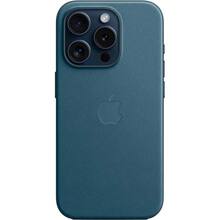 Чохол APPLE для iPhone 15 Pro FineWoven Case with MagSafe Pacific Blue (MT4Q3ZM/A)