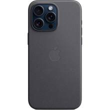 Чохол APPLE для iPhone 15 Pro Max FineWoven Case with MagSafe Black (MT4V3ZM/A)