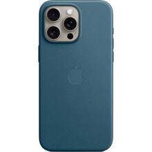 Чохол APPLE для iPhone 15 Pro Max FineWoven Case with MagSafe Pacific Blue (MT4Y3ZM/A)