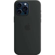 Чохол APPLE для iPhone 15 Pro Max Silicone Case with MagSafe Black (MT1M3ZM/A)
