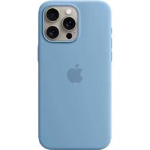 Чехол APPLE для iPhone 15 Pro Max Silicone Case with MagSafe Winter Blue (MT1Y3ZM/A)