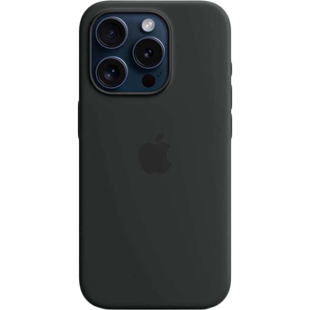 Чохол APPLE для iPhone 15 Pro Silicone Case with MagSafe Black (MT1A3ZM/A) Сумісність за моделлю Apple iPhone 15 Pro