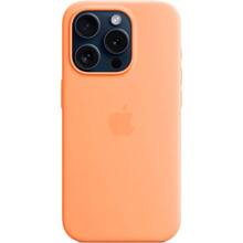 Чехол APPLE для iPhone 15 Pro Silicone Case with MagSafe Orange Sorbet (MT1H3ZM/A)