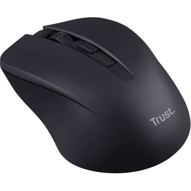 Миша TRUST MYDO SILENT Black (25084) Бездротове підключення RF