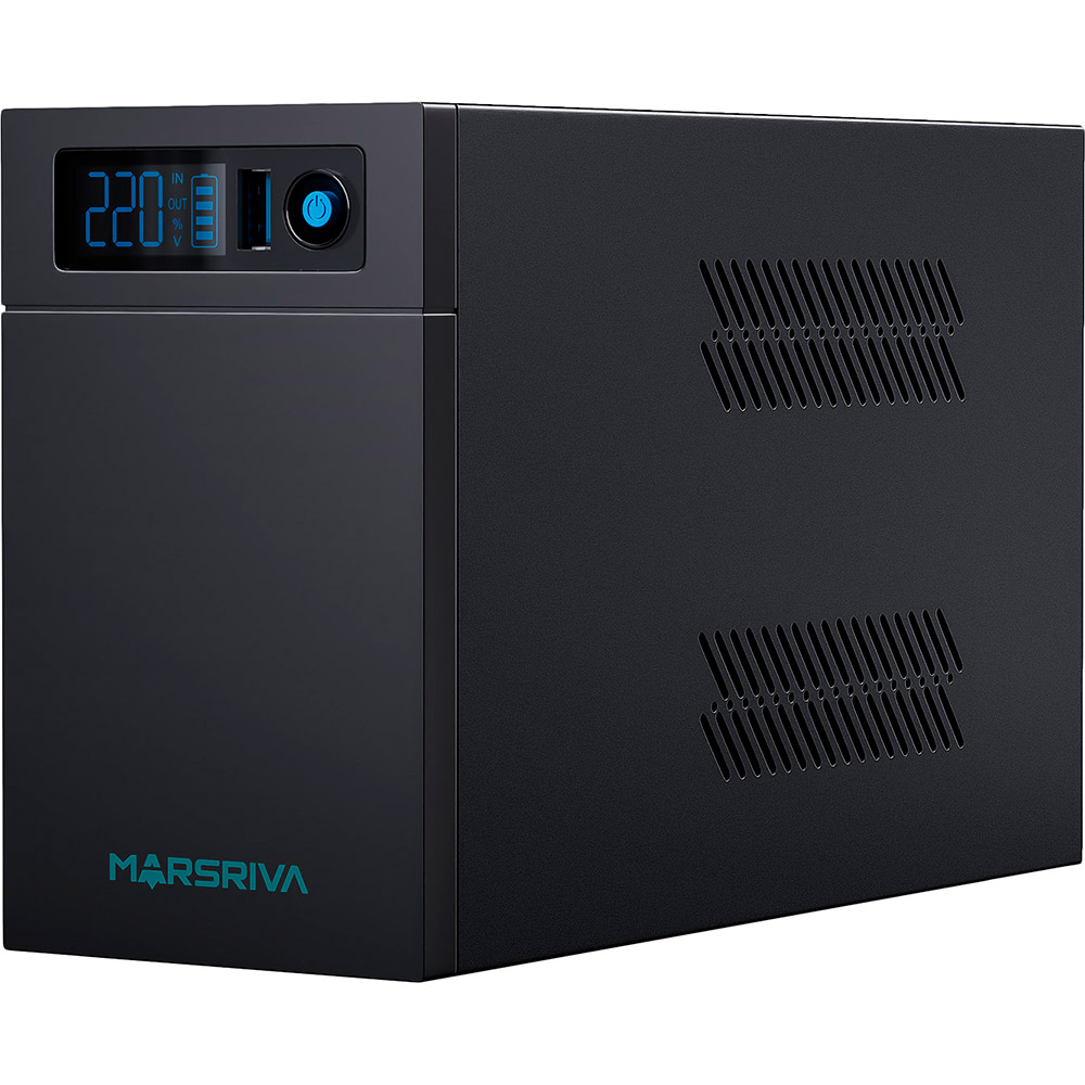 ДБЖ MARSRIVA MR-UF800L 800VA Smart Line-Interactive (MR-UF800L) Тип лінійно-інтерактивний (line-interactive)