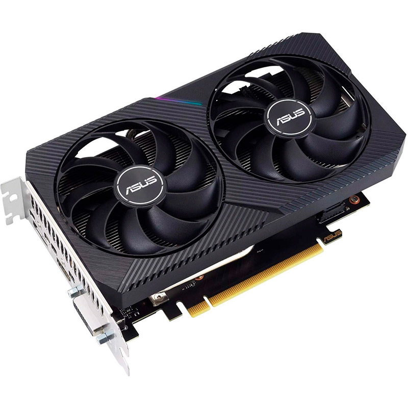 Видеокарта ASUS GeForce RTX 3050 8Gb 128Bit 1852/14000MHz DUAL OC V2 (90YV0GH6-M0NA00) Производитель чипа nVidia