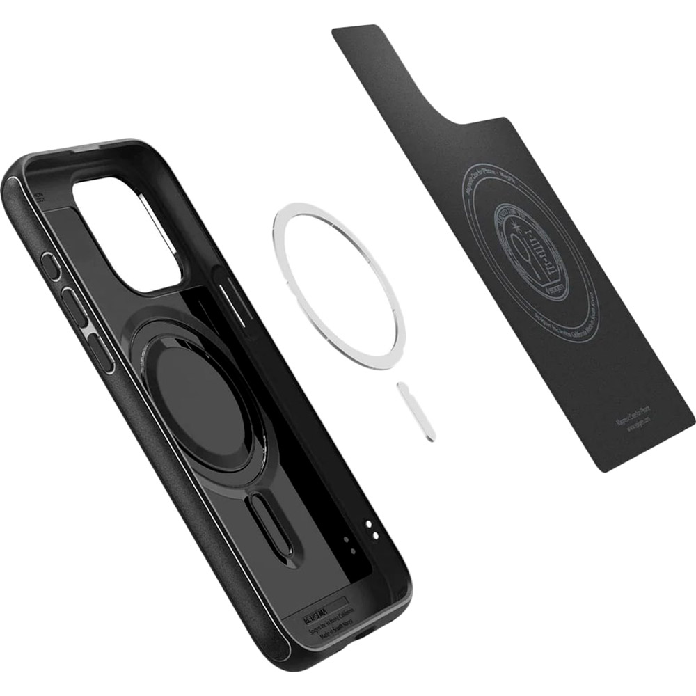Чехол SPIGEN для Apple iPhone 15 Pro Mag Armor MagFit Matte Black (ACS06736) Тип чехол-накладка