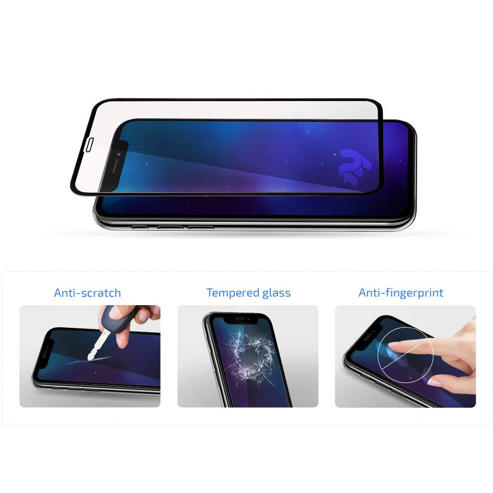 Защитное стекло 2E 2.5D FCFG для Apple iPhone 14 Plus 6.7 Вlack border (2E-IP-14PL-6.7-SMFCFG-BB) Совместимость по модели  Apple iPhone 14 Plus