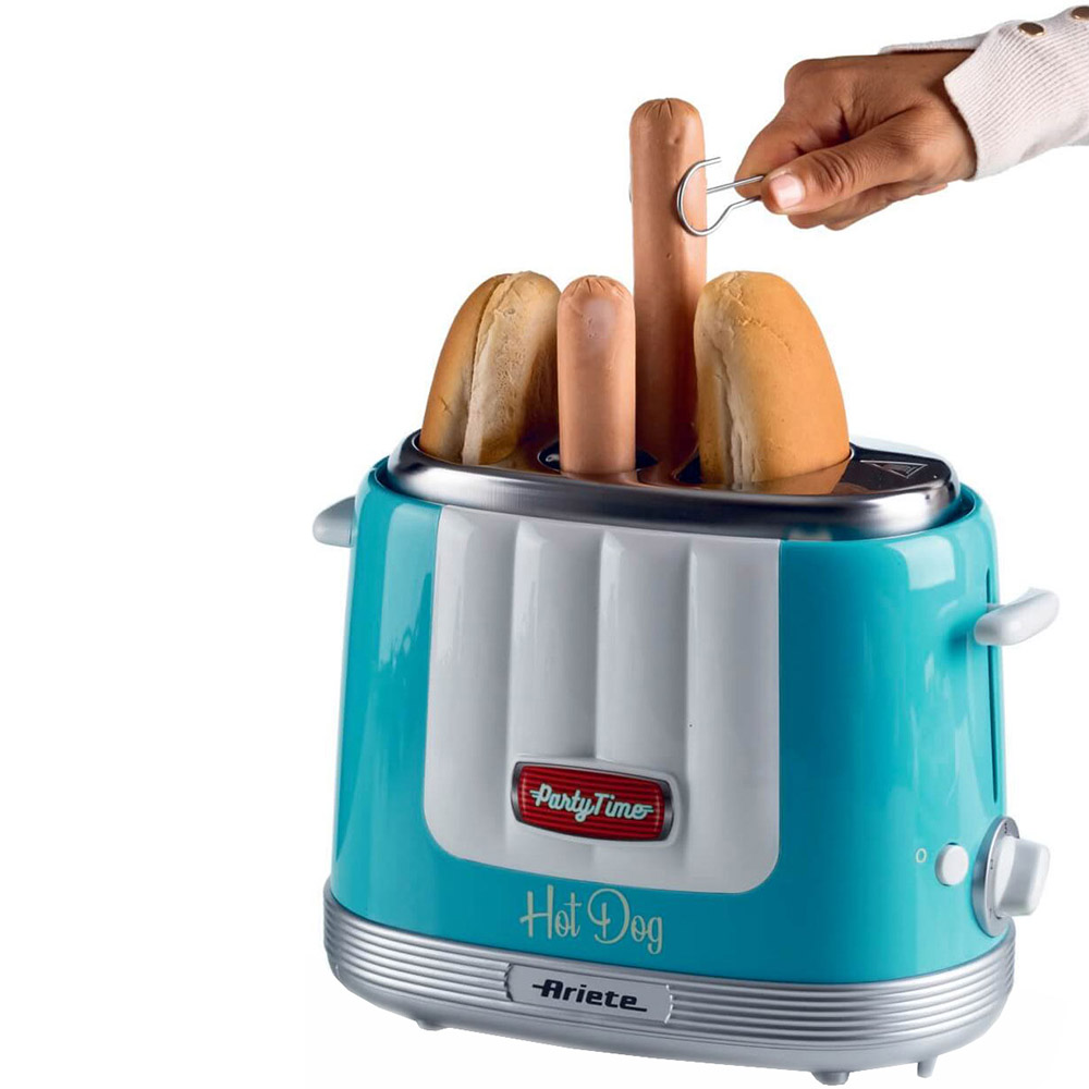 Бутербродница ARIETE 0206 Hot Dog Blue (00C020601AR0) Мощность 650