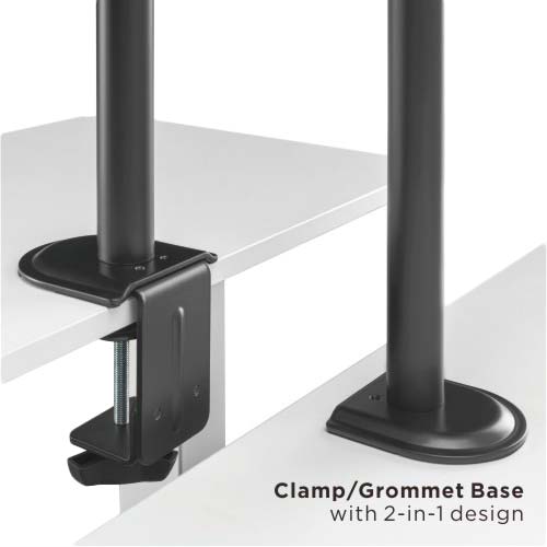 Кронштейн HiSmart 17-32" Black (HS082390) Обертання +180~-180