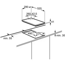 Варочная поверхность ELECTROLUX EGC3322NVK