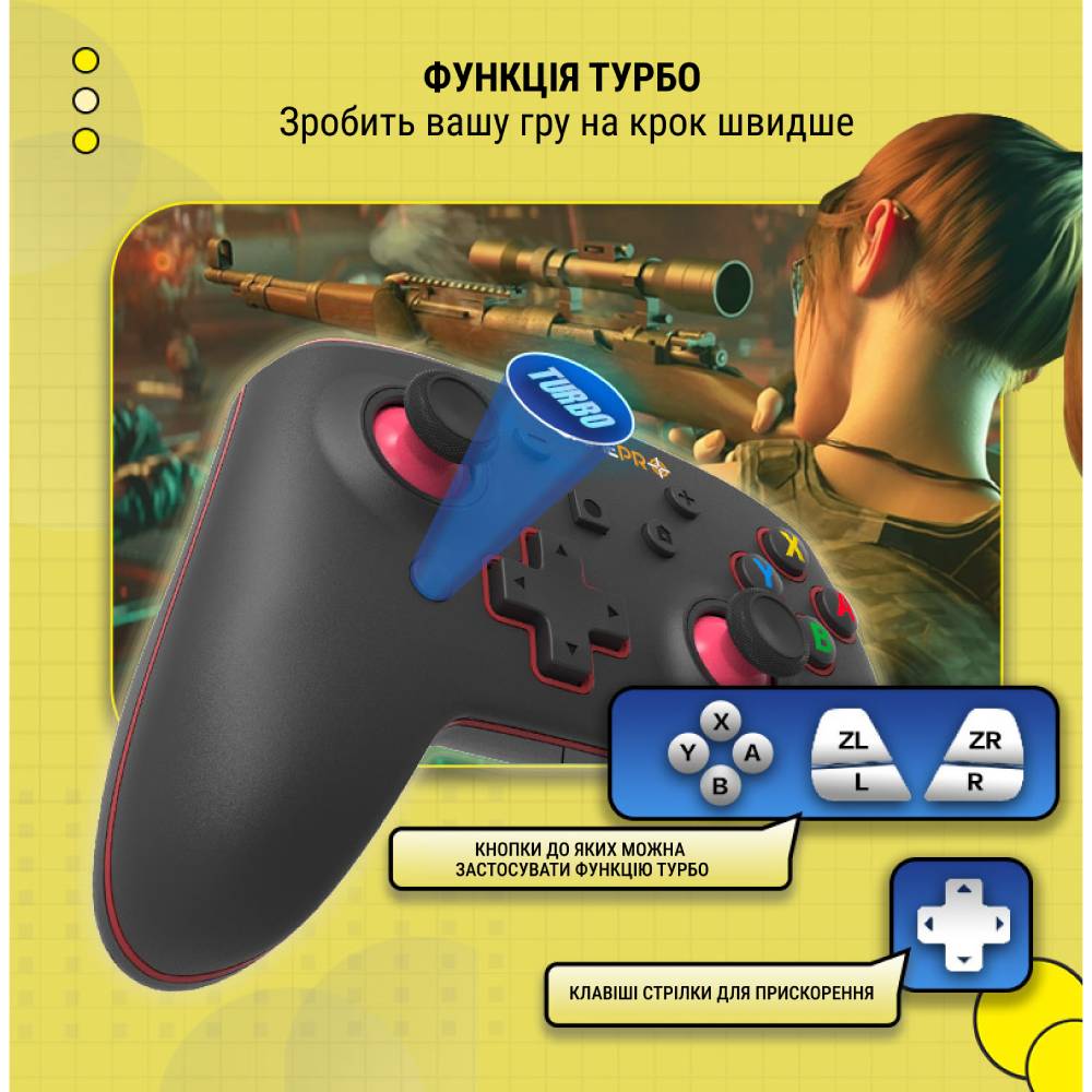 Геймпад GAMEPRO MG1200 Тип подключения bluetooth