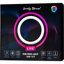 Набір для блогера LOVELY STREAM Live-12T Full Set RGB LED 12" (31879)