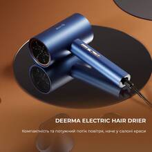 Фен DEERMA Electric Hair Drier (DEM-CF15W)