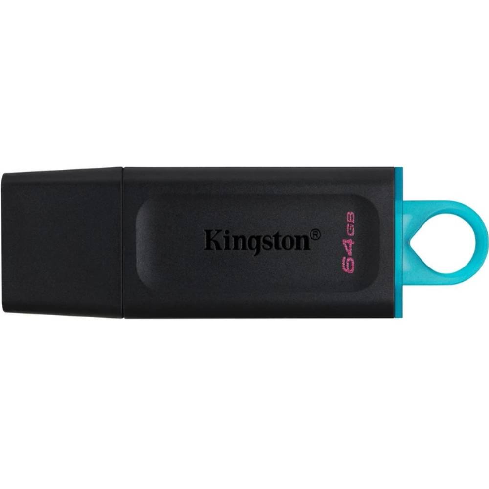 Флеш-драйв KINGSTON DT Exodia 64GB USB 3.2 Black/Teal 2 шт (DTX/64GB-2P) Материал корпуса пластик