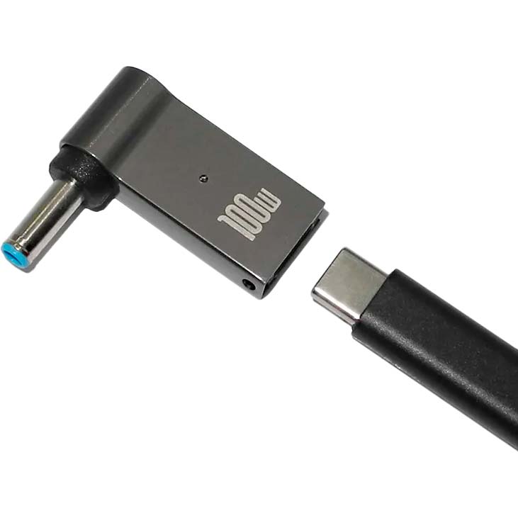 Адаптер для заряджання ноутбука XoKo Type-C-DC 4.0-3.0 100 W (XK-DC-C-4.0-3.0) Додаткові характеристики тип конектора: USB Type-C - DC connector