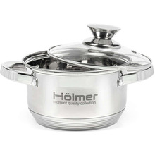 Набір каструль HOLMER 10 пр. (CS-11052-SS)