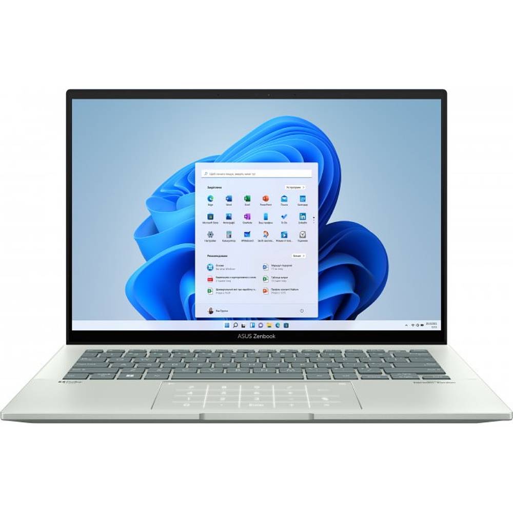 Ноутбук ASUS Zenbook 14 UX3402ZA-KP414W Aqua Celadon (90NB0WC2-M00VZ0)