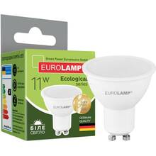 Світлодіодна лампа EUROLAM ECO серія P 11W GU10 4000K (LED-SMD-11104(P))