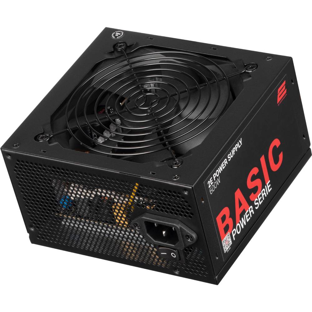 Блок питания 2E BASIC POWER 600W (2E-BP600-120APFC) Назначение для настольного компьютера