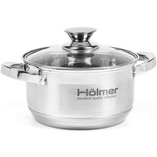 Набір каструль HOLMER 10 пр. (CS-11052-SS)
