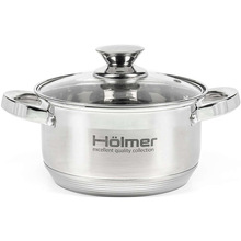 Набір каструль HOLMER 10 пр. (CS-11052-SS)