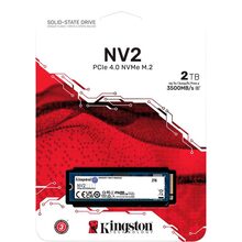 SSD накопичувач KINGSTON M.2 2TB NV2 2280 PCIe 4.0 NVMe SSD (SNV2S/2000G)