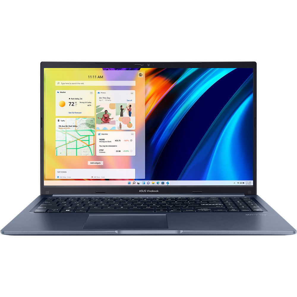 Ноутбук ASUS Vivobook 15 X1502ZA-BQ641 Quiet Blue (90NB0VX1-M00V20) Диагональ дисплея 15.6