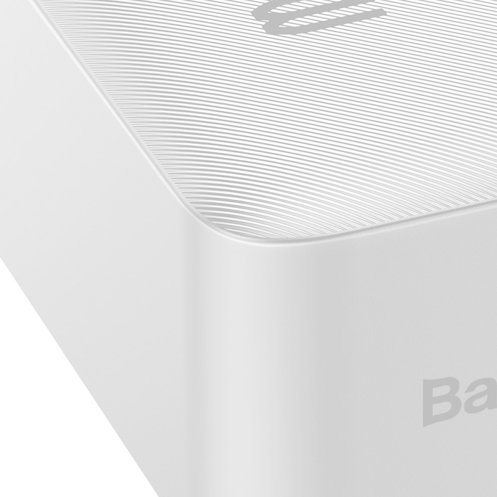 Powerbank BASEUS Bipow Overseas 20W 30000mAh White (39243white) Тип аккумулятора Li-Pol