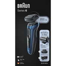 Електробритва BRAUN Series 6 61-B1500s BLUE BLACK