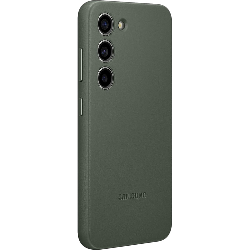 Чохол SAMSUNG Leather Case для Samsung Galaxy S23 Green (EF-VS911LGEGRU) Тип чохол-накладка