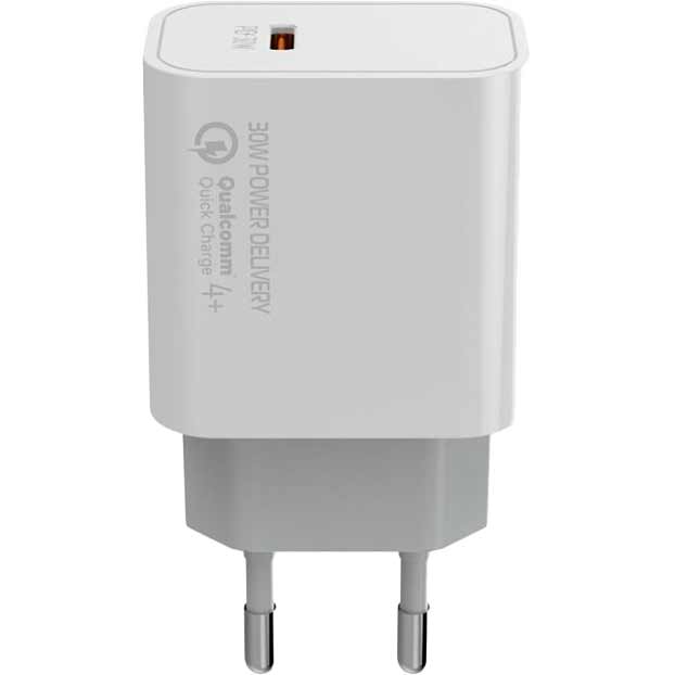 Зарядний пристрій ColorWay Power Delivery Port PPS 30W White (CW-CHS038PD-WT) Тип мережевий зарядний пристрій