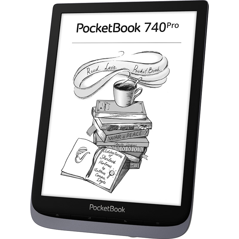 Электронная книга POCKETBOOK 740 Pro InkPad 3 Pro Metallic Grey (PB740-2-J-WW) Процессор Dual core (1 ГГц)