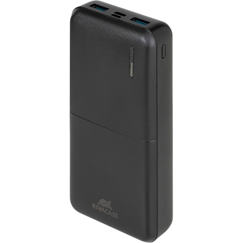 Powerbank RIVACASE RIVAPOWER VA2572 20000mAh Black Ємність 20000