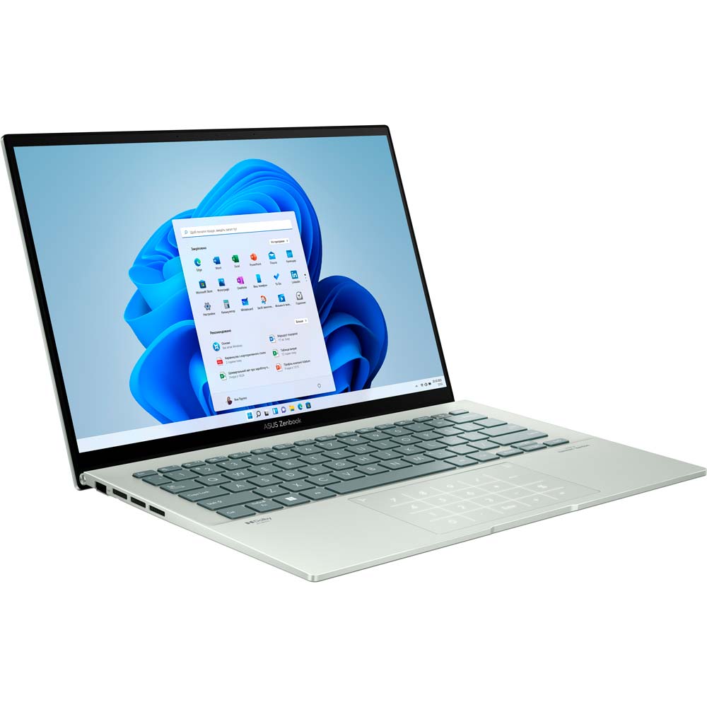 Ноутбук ASUS Zenbook 14 UX3402ZA-KP416W Aqua Celadon (90NB0WC2-M00W10) Разрешение дисплея 2560 x 1600