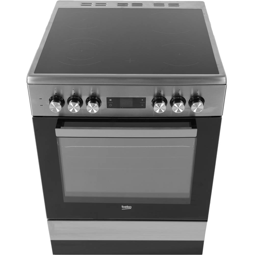 Плита электрическая BEKO FSE 67310 GX Покрытие варочной поверхности стеклокерамика