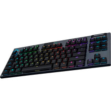 Клавиатура LOGITECH G915 TKL Tenkeyless LIGHTSPEED Wireless RGB Gaming Clicky US Carbon (920-009503)