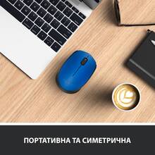 Миша LOGITECH Wireless Mouse M171 Blue