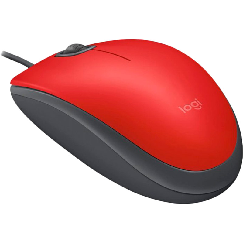 Покупка Мышь LOGITECH M110 Silent USB Red (910-006759)