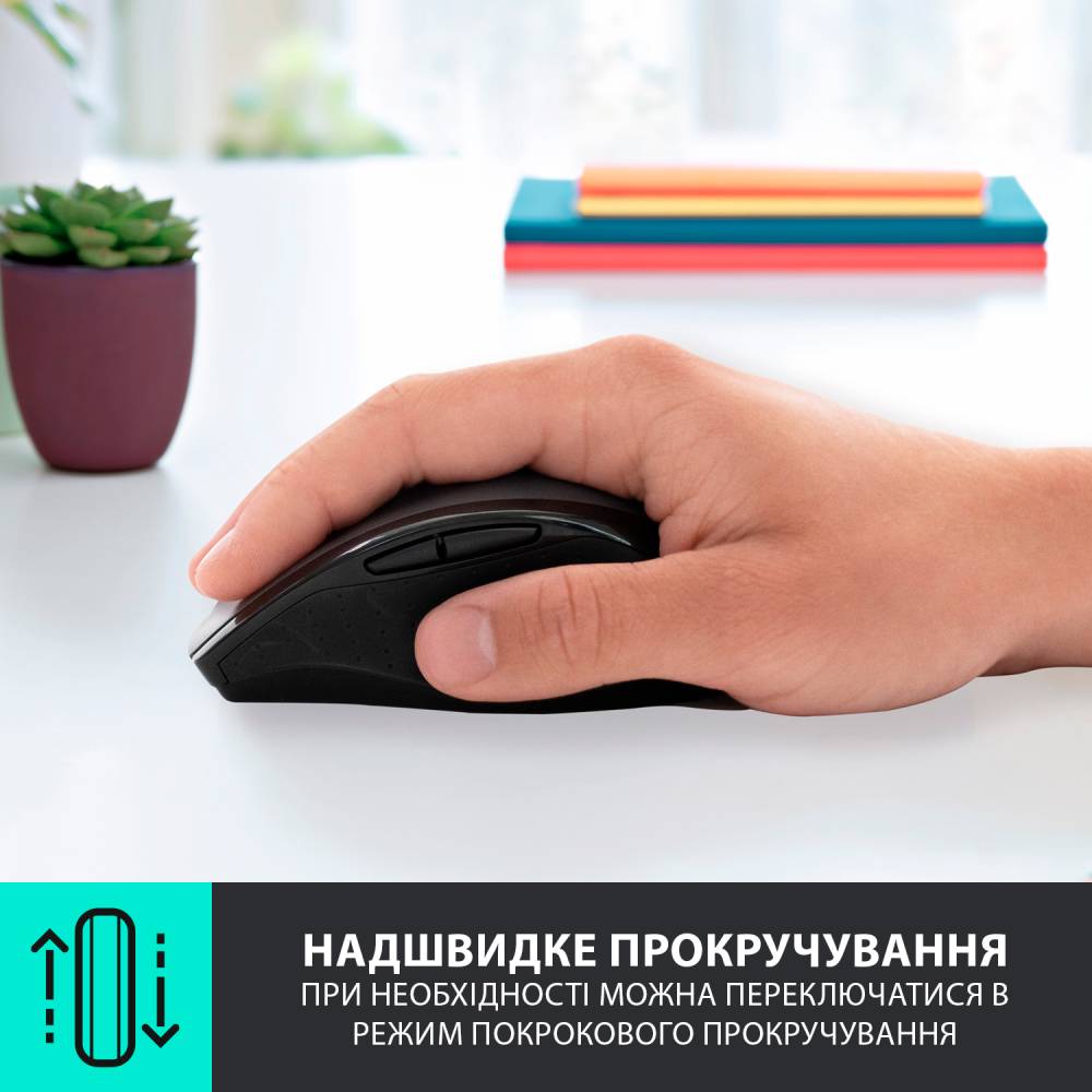 Миша LOGITECH Wireless Mouse M705 Бездротове підключення RF