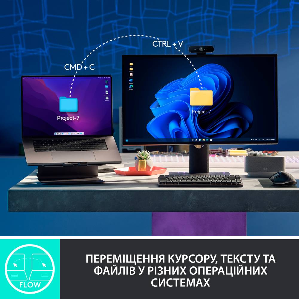Мышь Logitech MX Master 3S Performance Wireless Mouse Bluetooth Pale Grey (910-006560) Разрешение сенсора 8000
