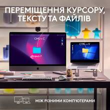 Миша Logitech MX Master 3S для Mac Performance Wireless Mouse Space Grey (910-006571)