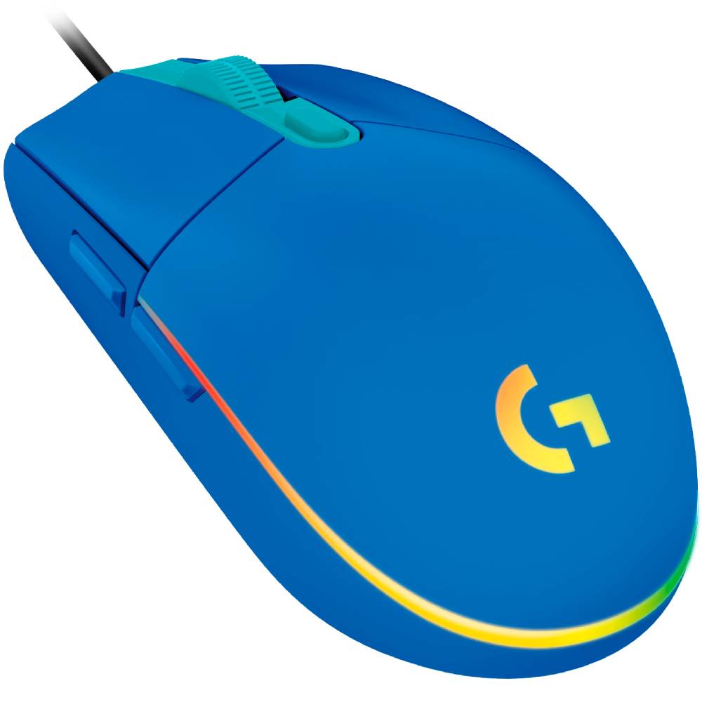 Зображення Миша Logitech G102 Lightsync USB Blue (910-005801)