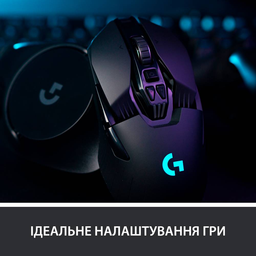 Миша LOGITECH G903 LIGHTSPEED Gaming Mouse (L910-005672) Тип підключення бездротове