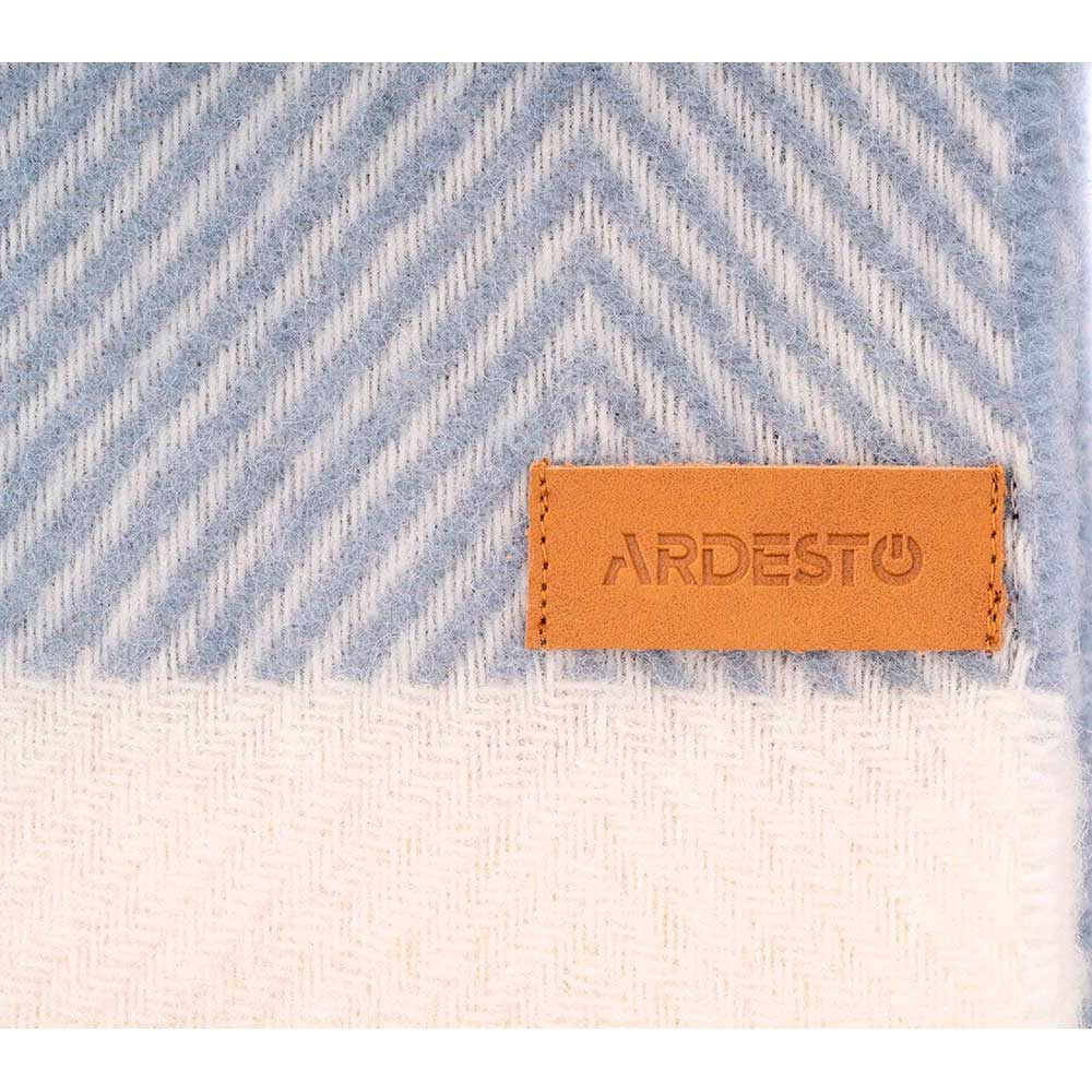Плед ARDESTO Leonardo Bianco 140 x 200 см Blue (ART0503LB) Материал 100% шерсть