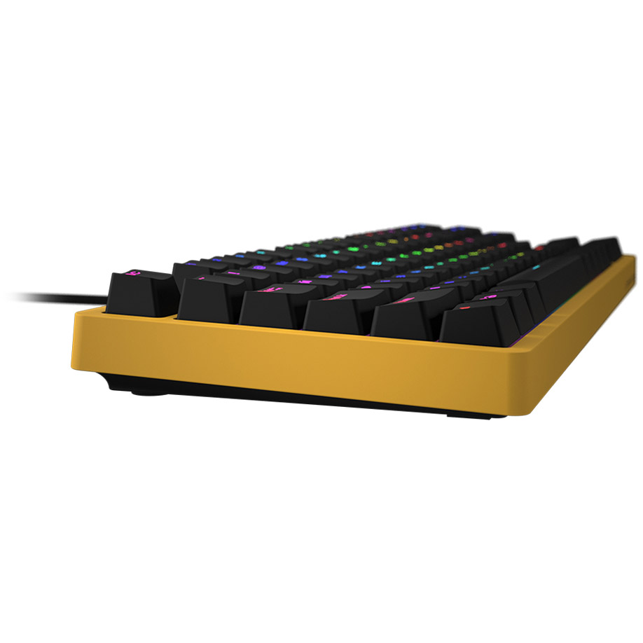 Клавиатура HATOR Rockfall EVO TKL Optical Yellow (HTK-632) Класс игровая