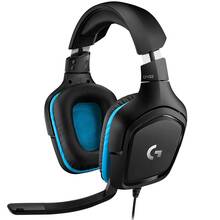 Игровые наушники с микрофоном Гарнитура LOGITECH G432 7.1 Surround Sound Wired Gaming Headset (981-000770)