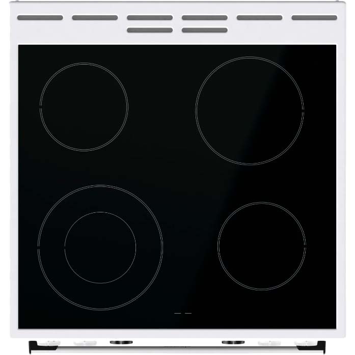 Плита електрична GORENJE GECS6C70WC (740956) Безпека дверцята з подвійним склом