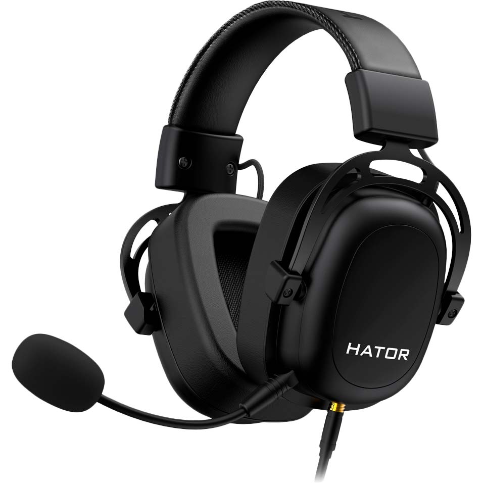 Гарнитура Hator Hypergang 7.1 USB Black (HTA-840) Конструкция полноразмерные (полный обхват уха)